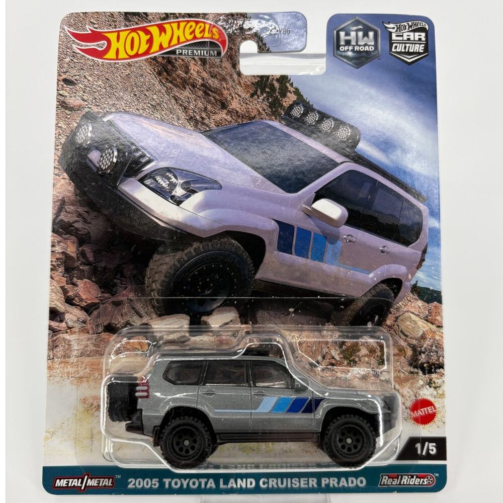 Hot Wheels Premium HW OFF Road 2005 Toyota Land Cruiser Prado